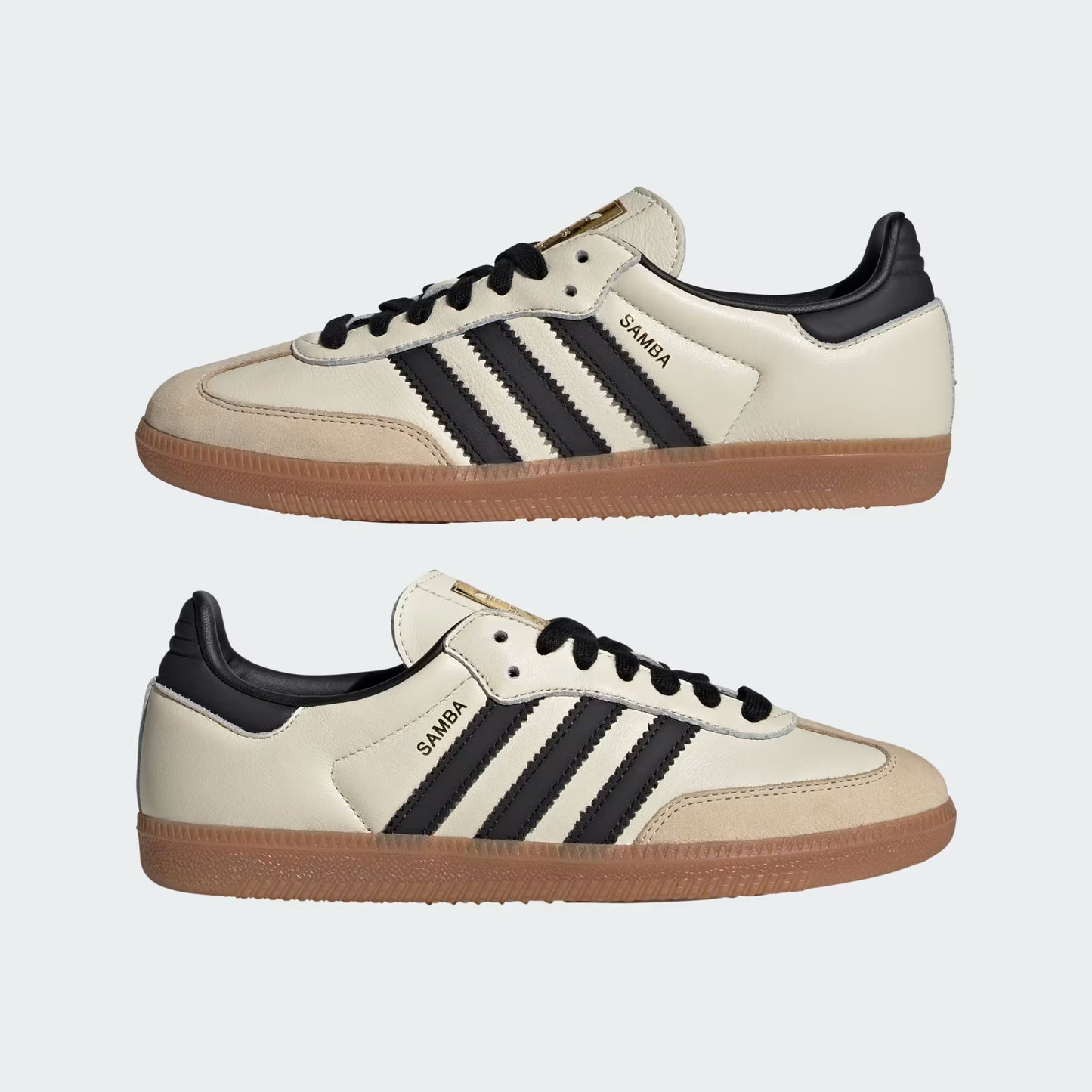 adidas Samba OG - Women's - Cream White Sand Strata