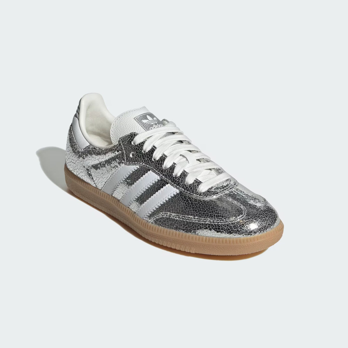 adidas Samba OG - Women's - Silver Metallic White