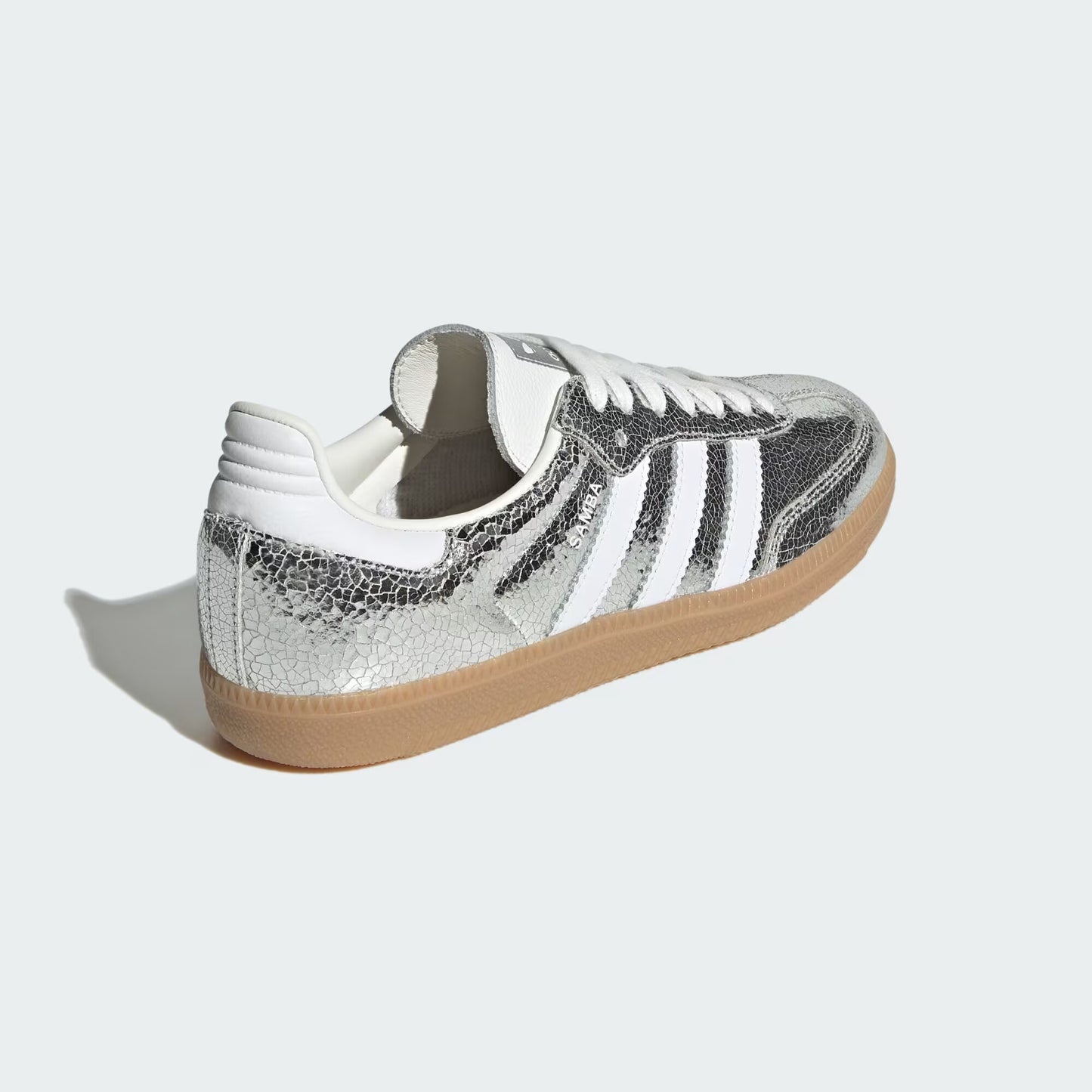 adidas Samba OG - Women's - Silver Metallic White