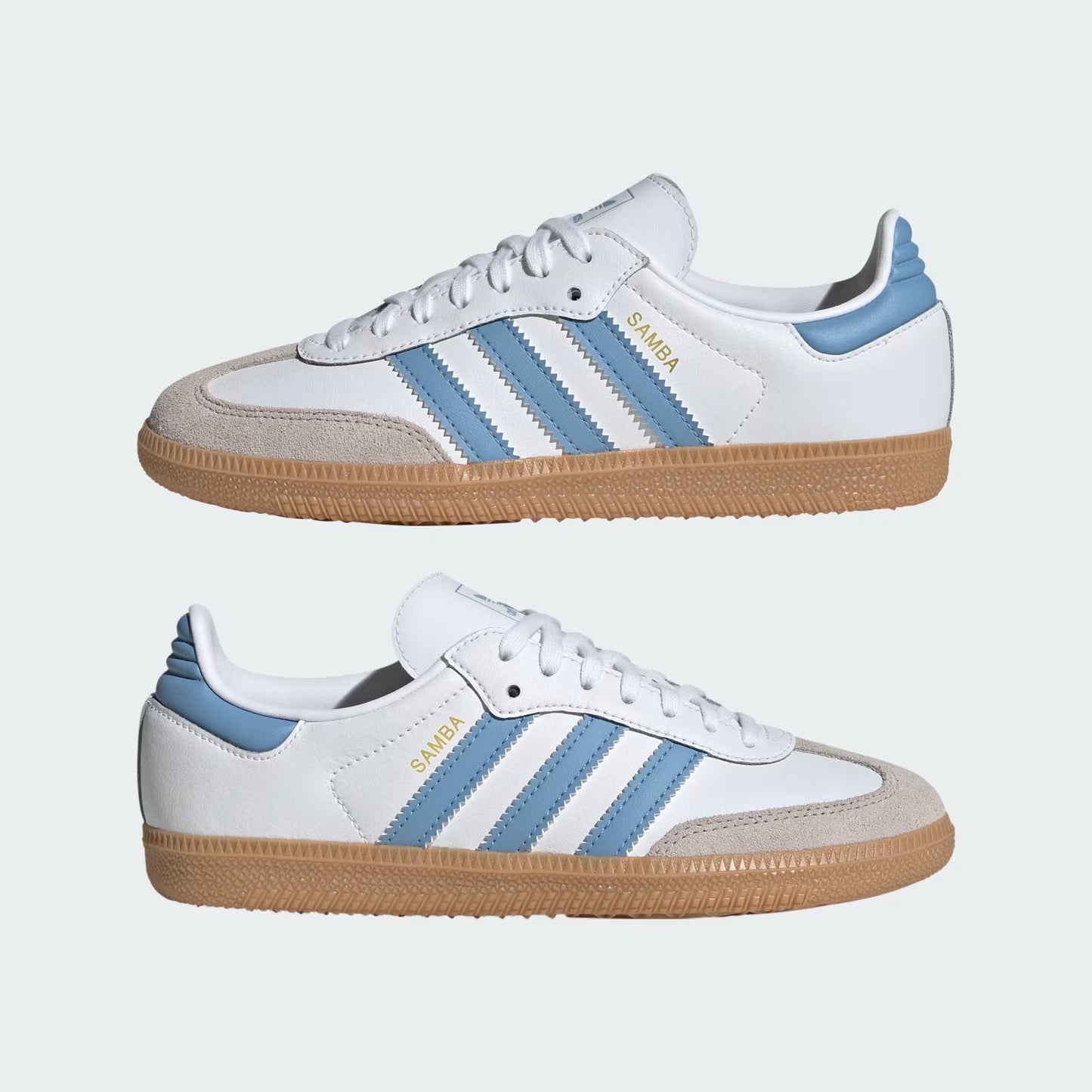 adidas Samba OG - GS - White Ash Blue