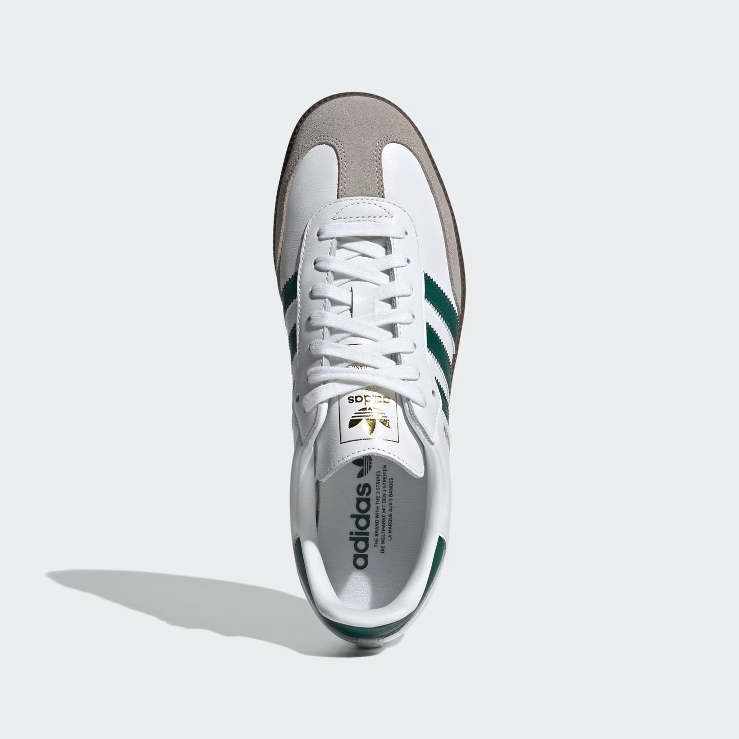 adidas Samba OG - Unisex - Cloud Blanco Collegiate Green