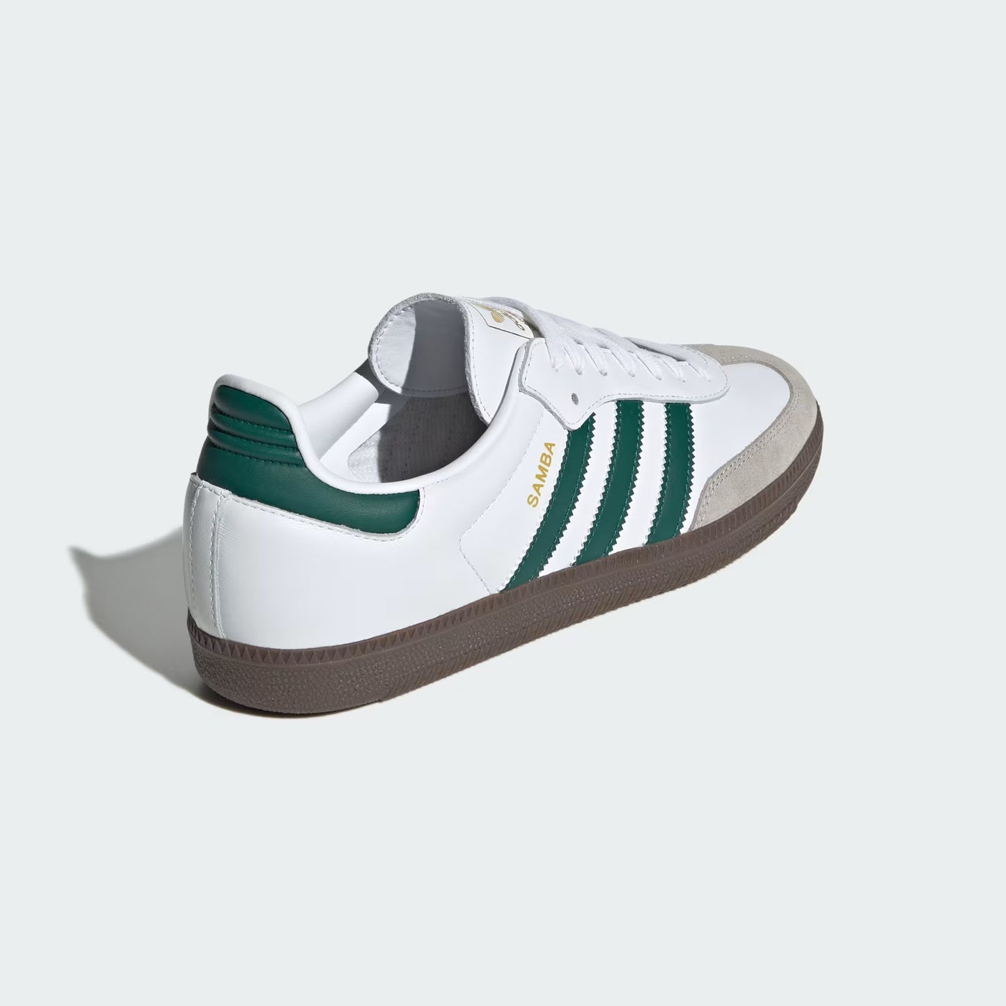 adidas Samba OG - Unisex - Cloud Blanco Collegiate Green