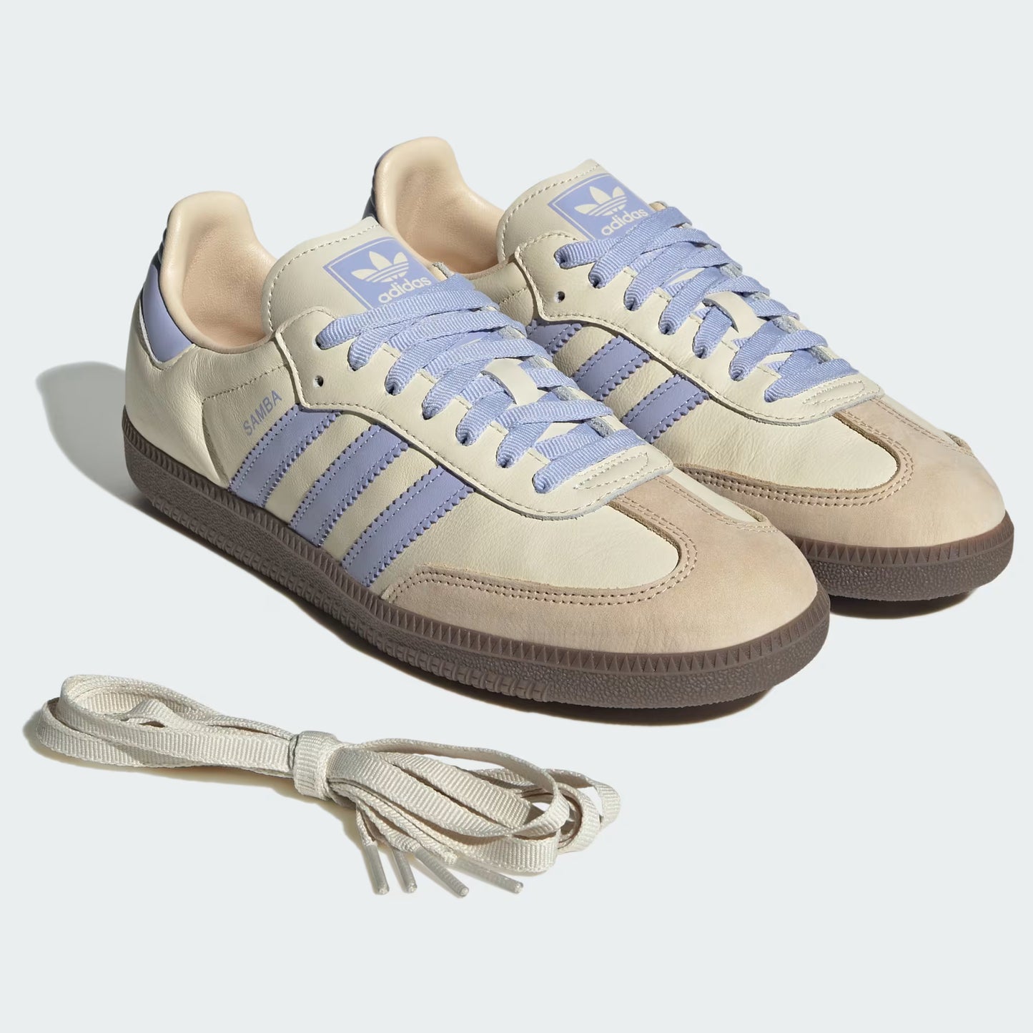 adidas Samba OG - Femme - Cream Blanc Violet