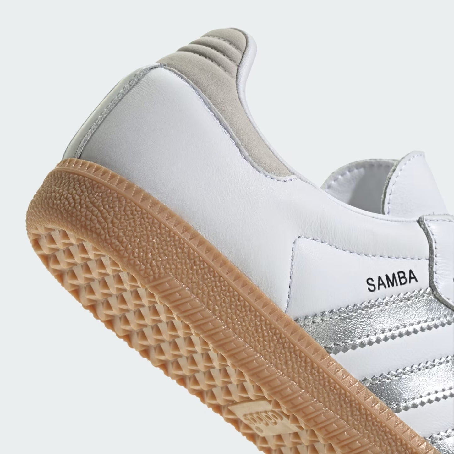 adidas Samba OG - Dames - Wit Silver Metallic Grey