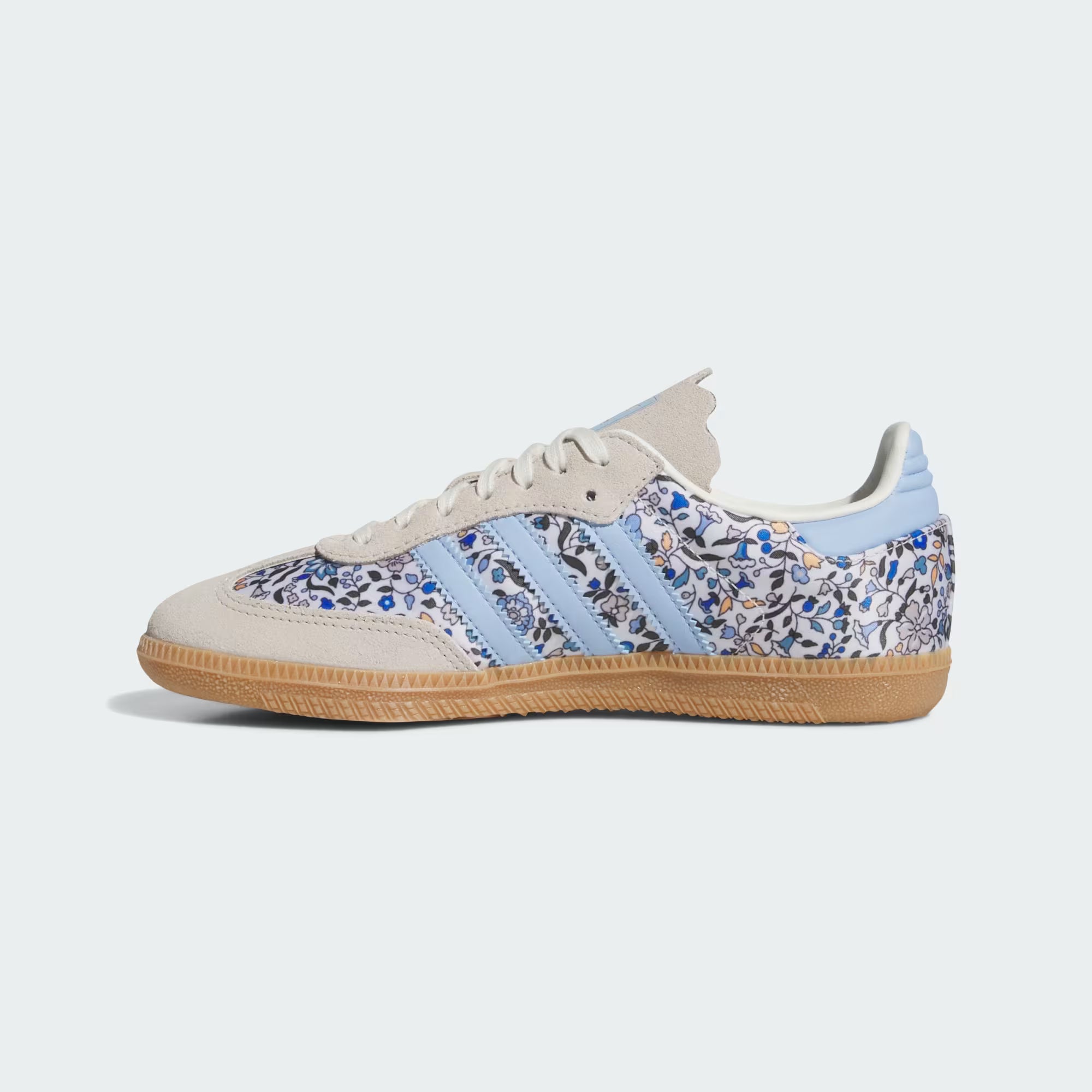 Adidas Samba OG X Liberty London GS Blue Off White Sneaxx adidas-samba-og-x-liberty-london-gs-blue-off-white-sneaxx