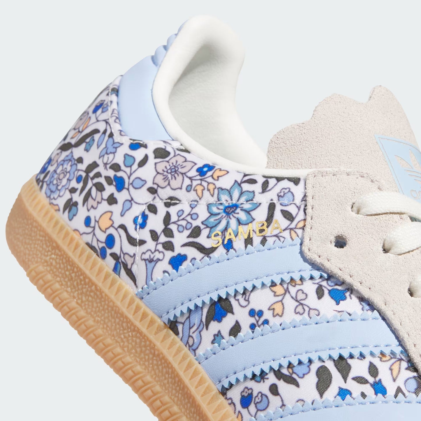 adidas Samba OG x Liberty London - GS - Blue Off White