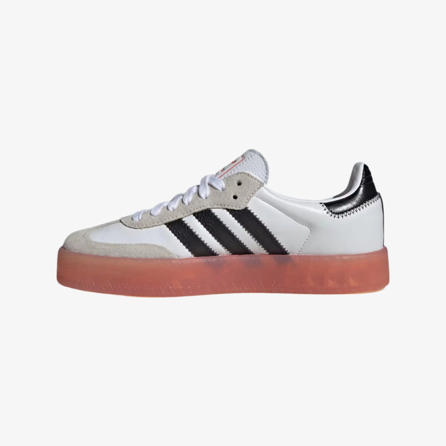 adidas Samba - Women's - White Black Semi Coral