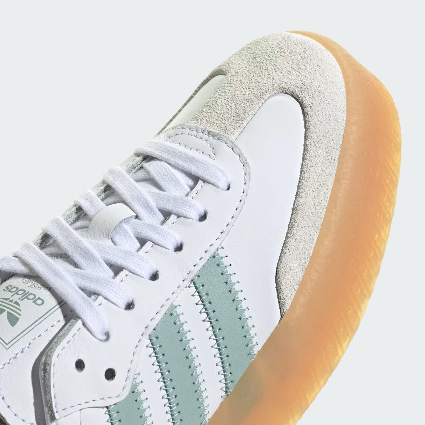 adidas Samba - Women's - Cloud White Wonder Blue