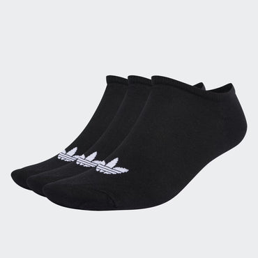 adidas Originals - 3-Pack Trefoil Liner Socks - Unisex - Weiß/Schwarz