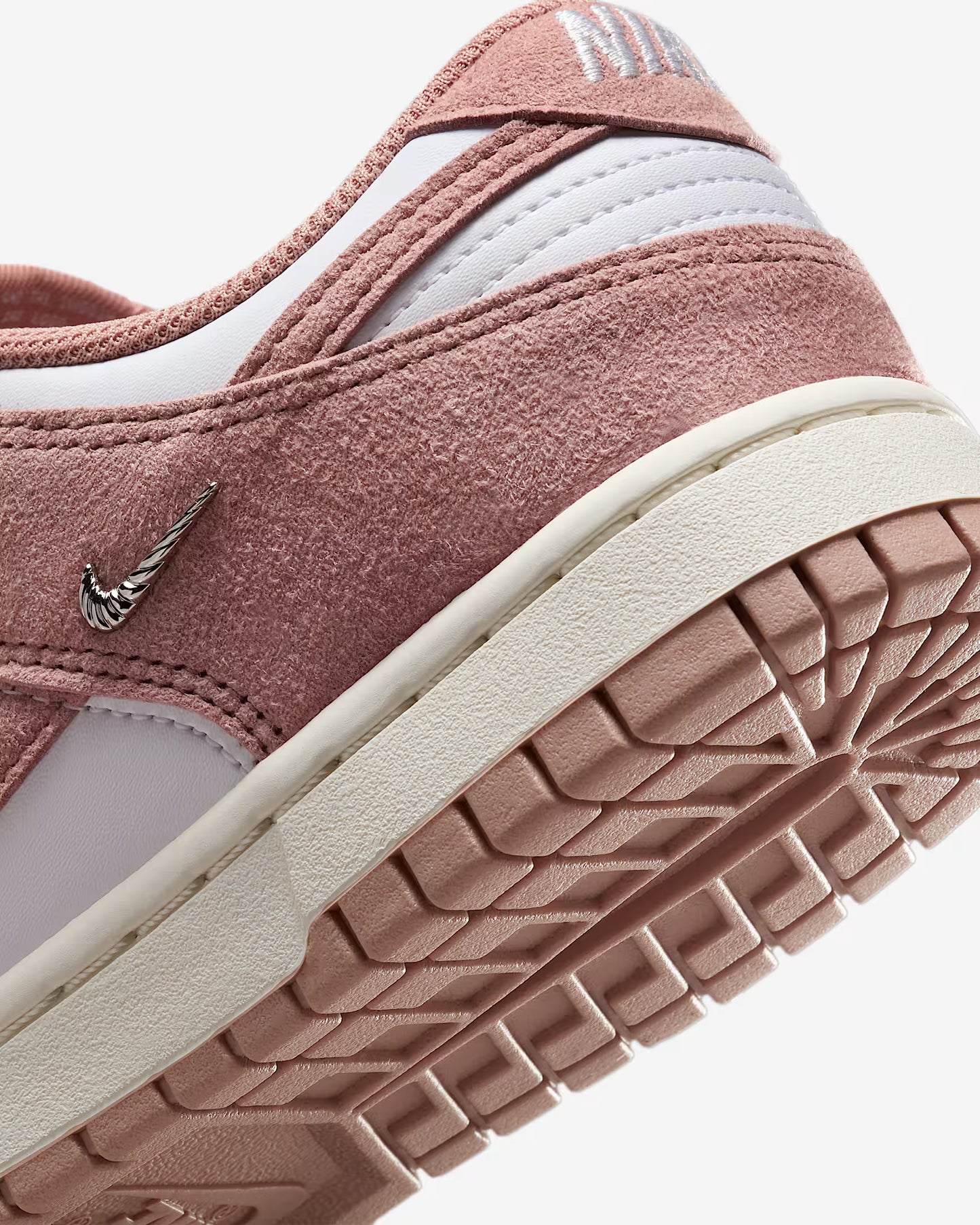 Nike Dunk Low - Women's - Rose Whisper Gold Mini Swoosh