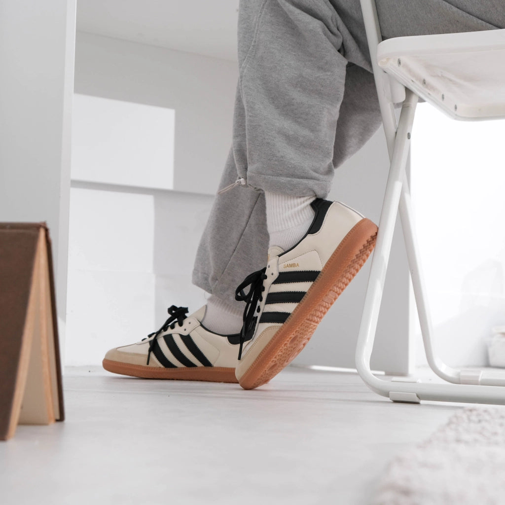 adidas Samba OG - Women's - Cream White Sand Strata