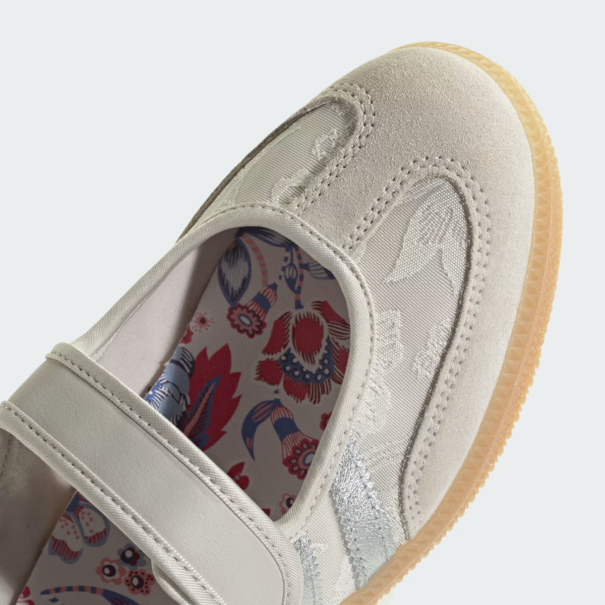 adidas Samba Jane Ballerina - Women's - Liberty London Chalk Pearl