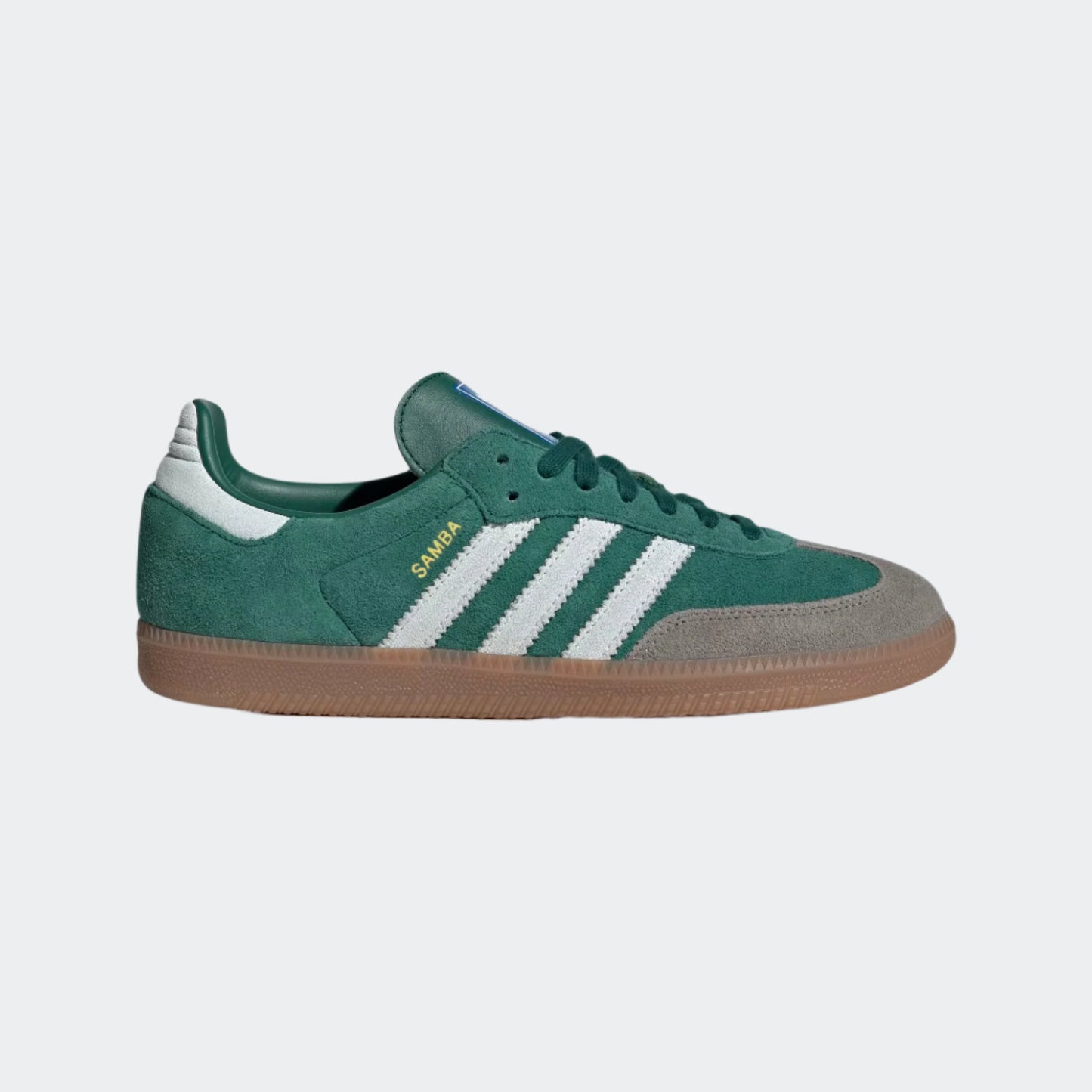 adidas Samba OG - Unisex - Collegiate Green Gum Grey Toe
