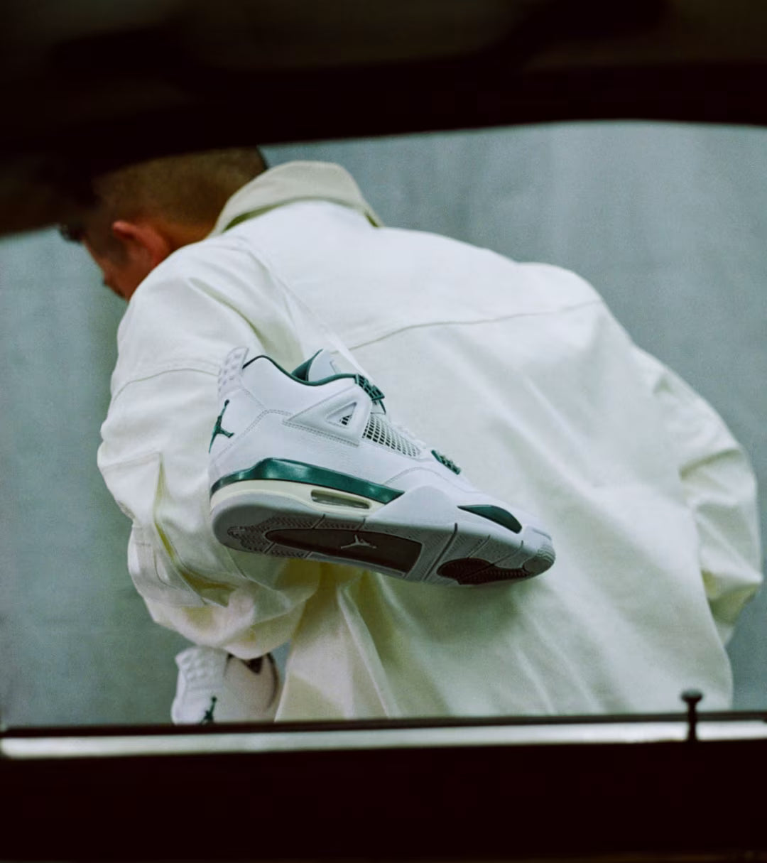 Air Jordan 4 Retro - Unisexe - Oxidized Green