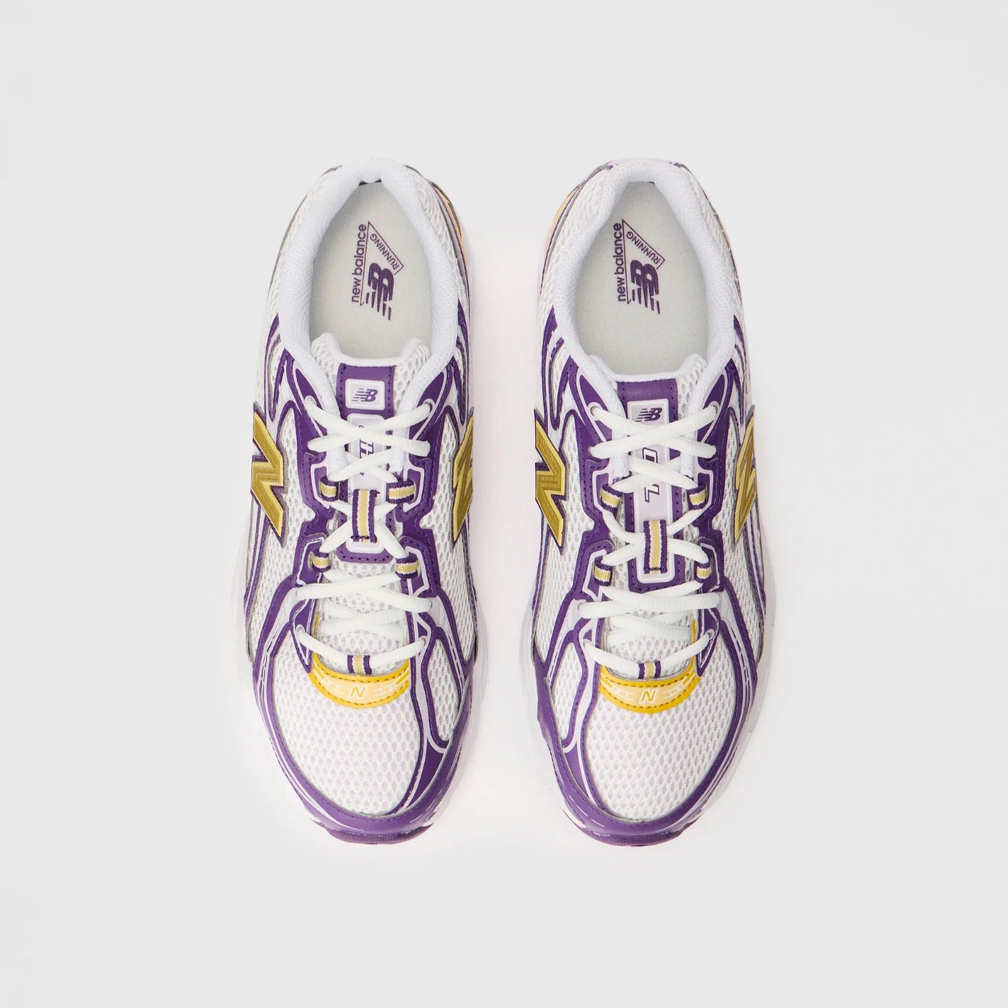 New Balance 740 - Unisex - White Purple Yellow