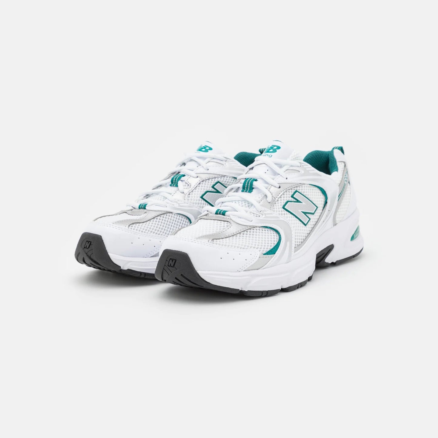 New Balance 530 - Unisex - White Silver Green