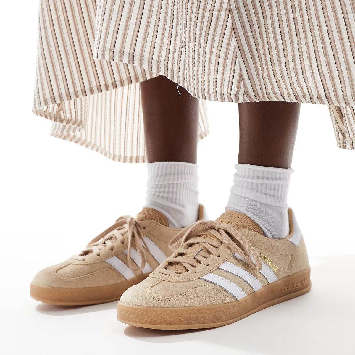 adidas Gazelle Indoor - Women's - Magic Beige