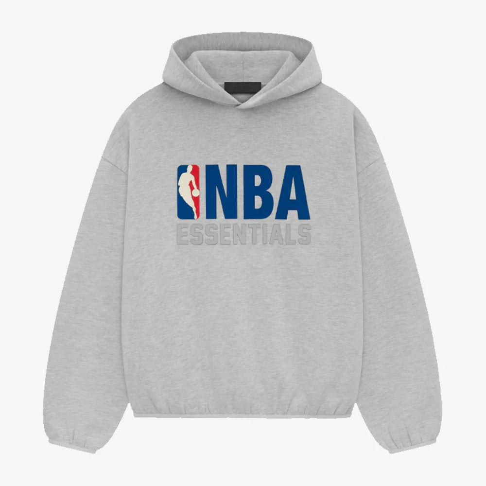Fear of God Essentials NBA FW24 Hoodie - Unisex - Light Heather