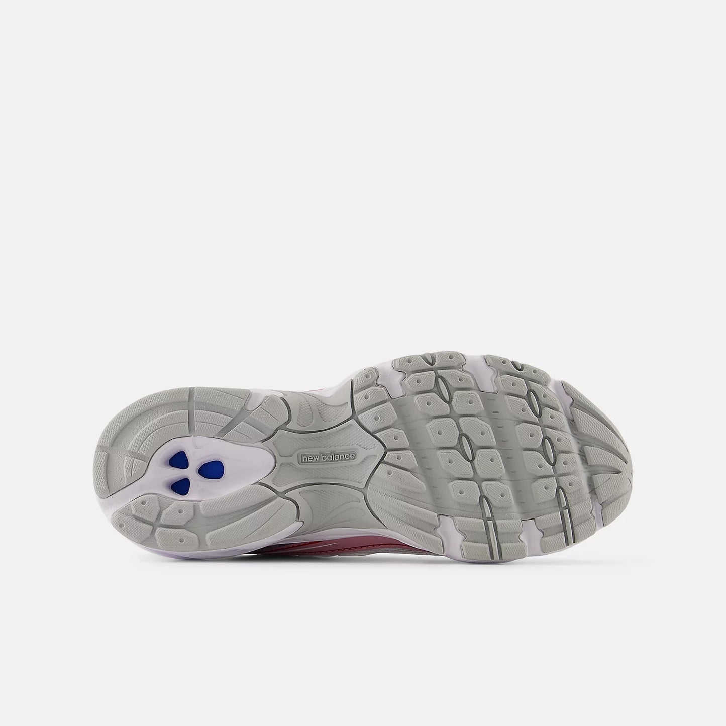 New Balance 740 - GS - White Pink Taffy Team Red
