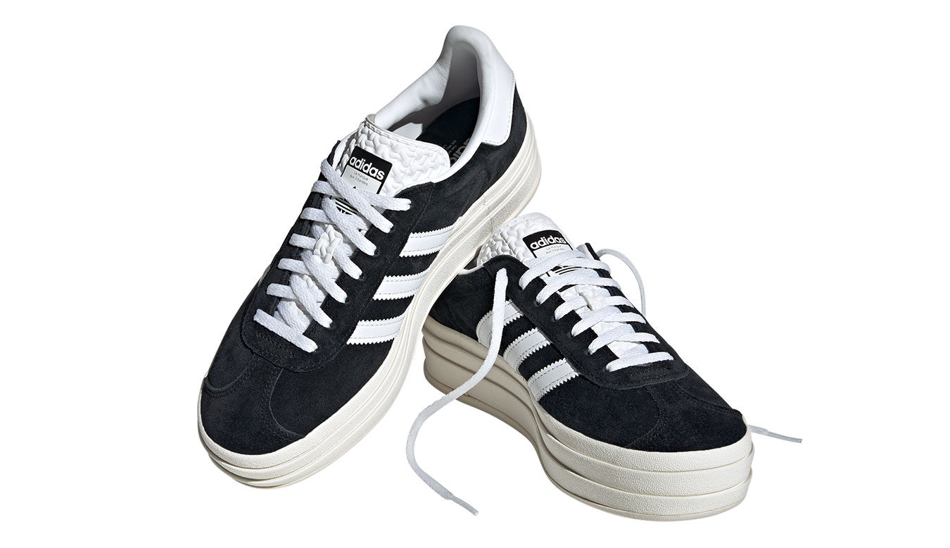 adidas Gazelle Bold - Women's - Core Black White