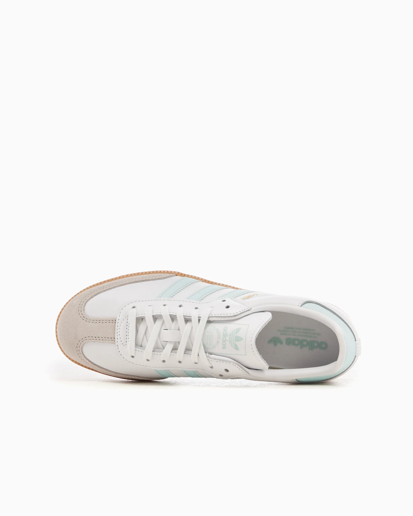 adidas Samba OG - GS - White Semi Flash Aqua
