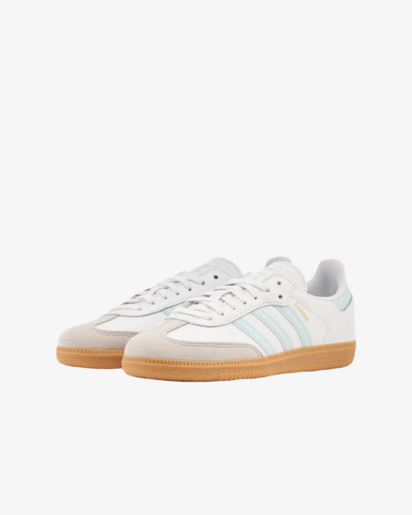 adidas Samba OG - GS - White Semi Flash Aqua