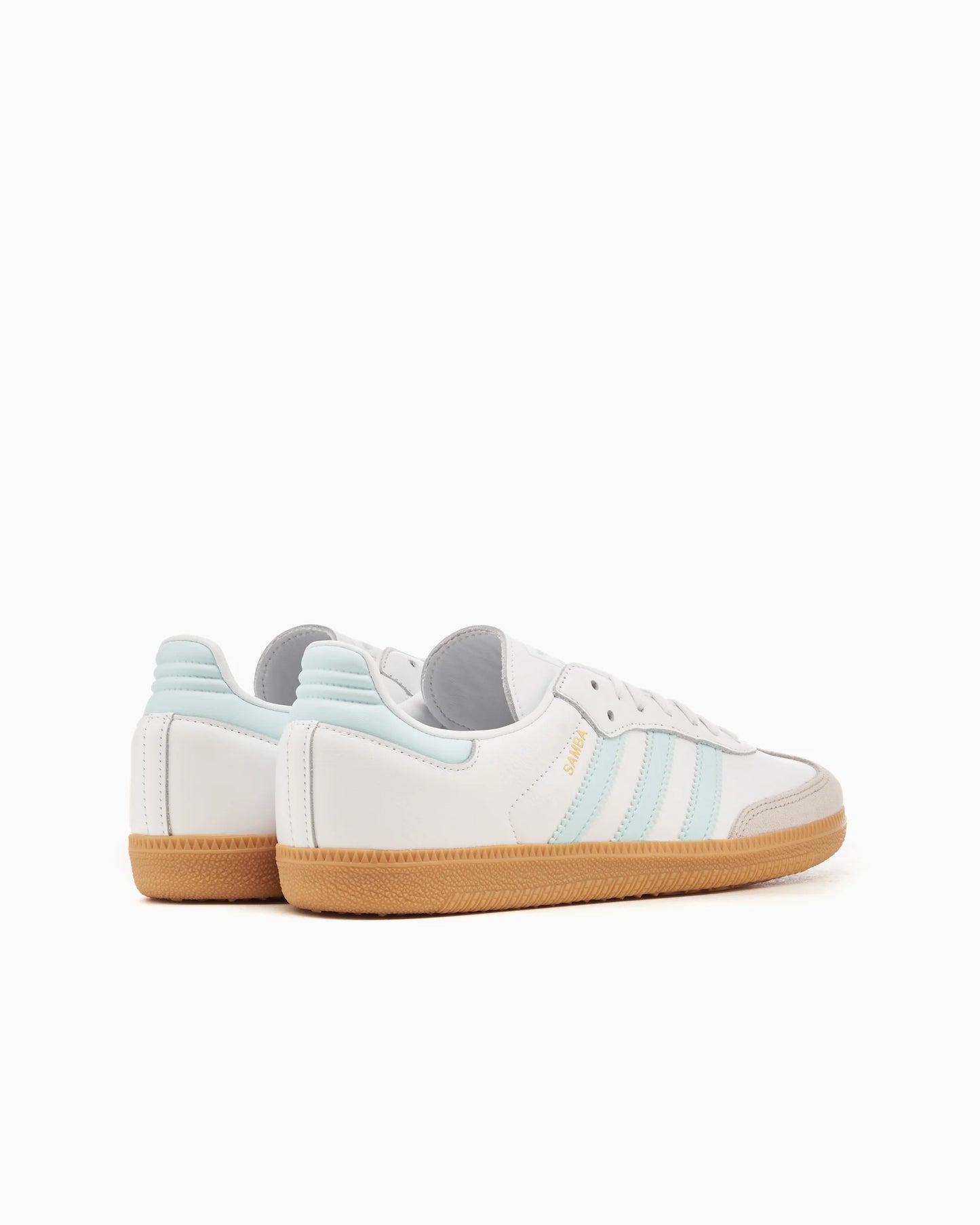 adidas Samba OG - GS - White Semi Flash Aqua