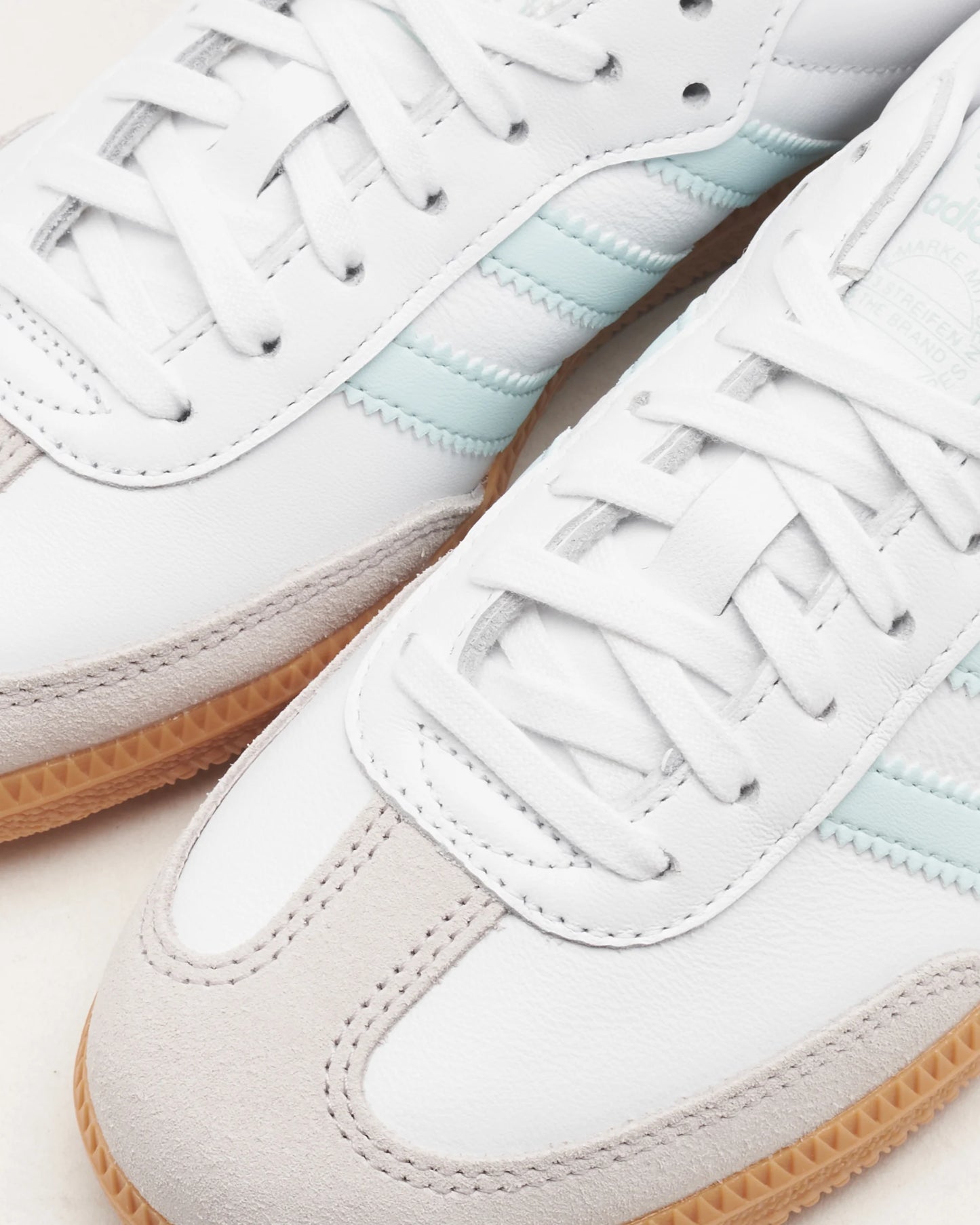 adidas Samba OG - GS - White Semi Flash Aqua