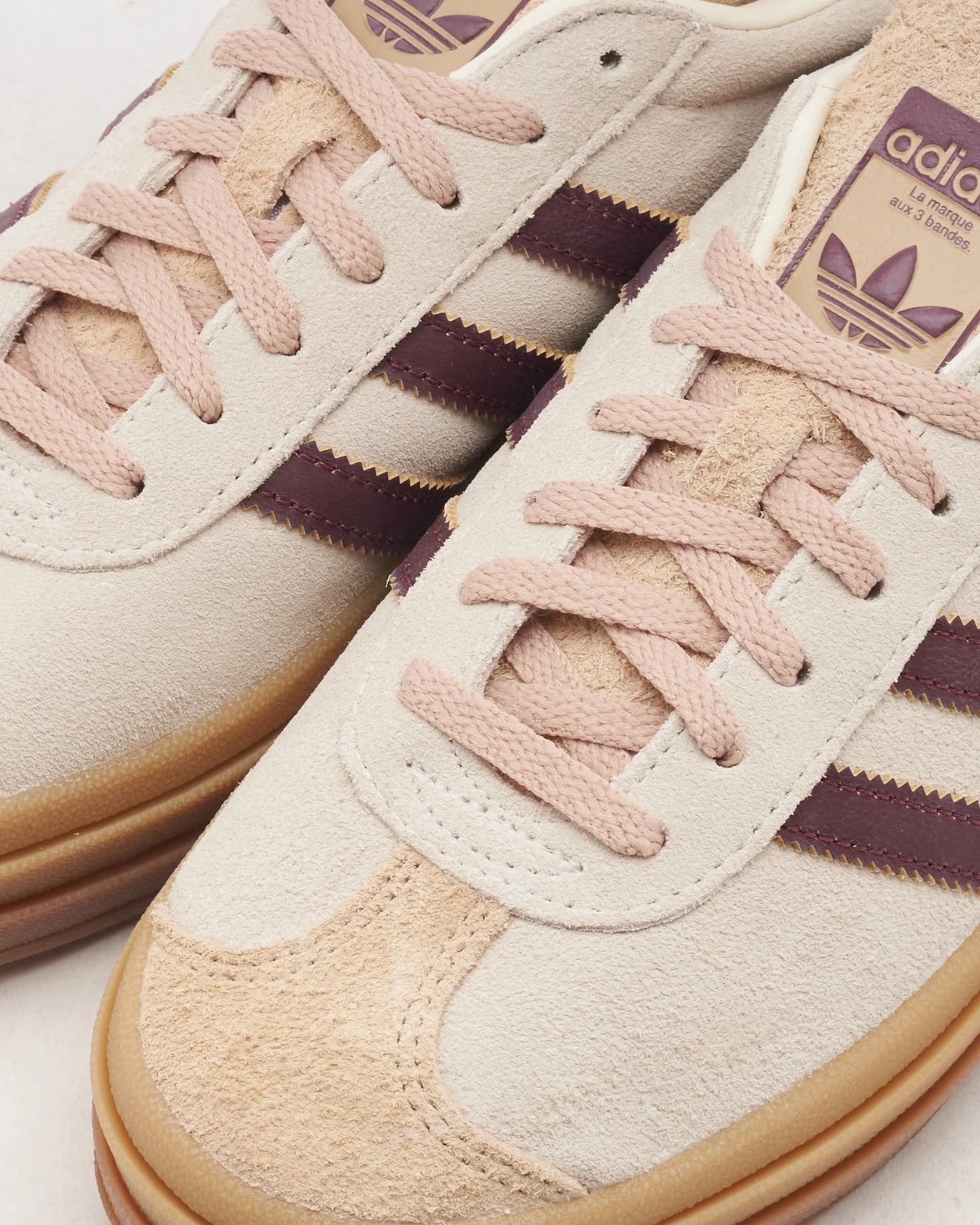 adidas Gazelle Bold - Women's - Cream White Maroon