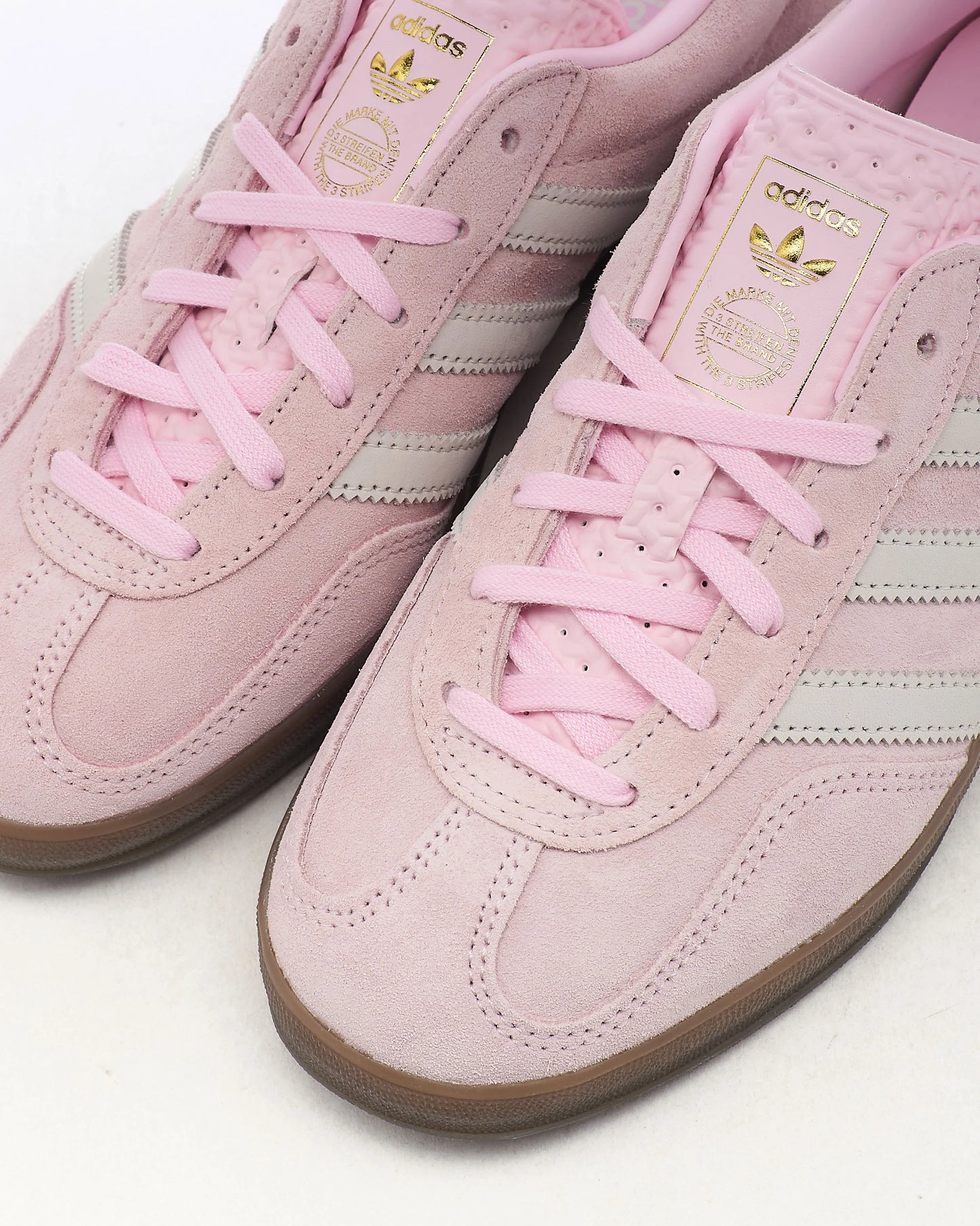 adidas Gazelle Indoor - Women's - Clear Pink Off White