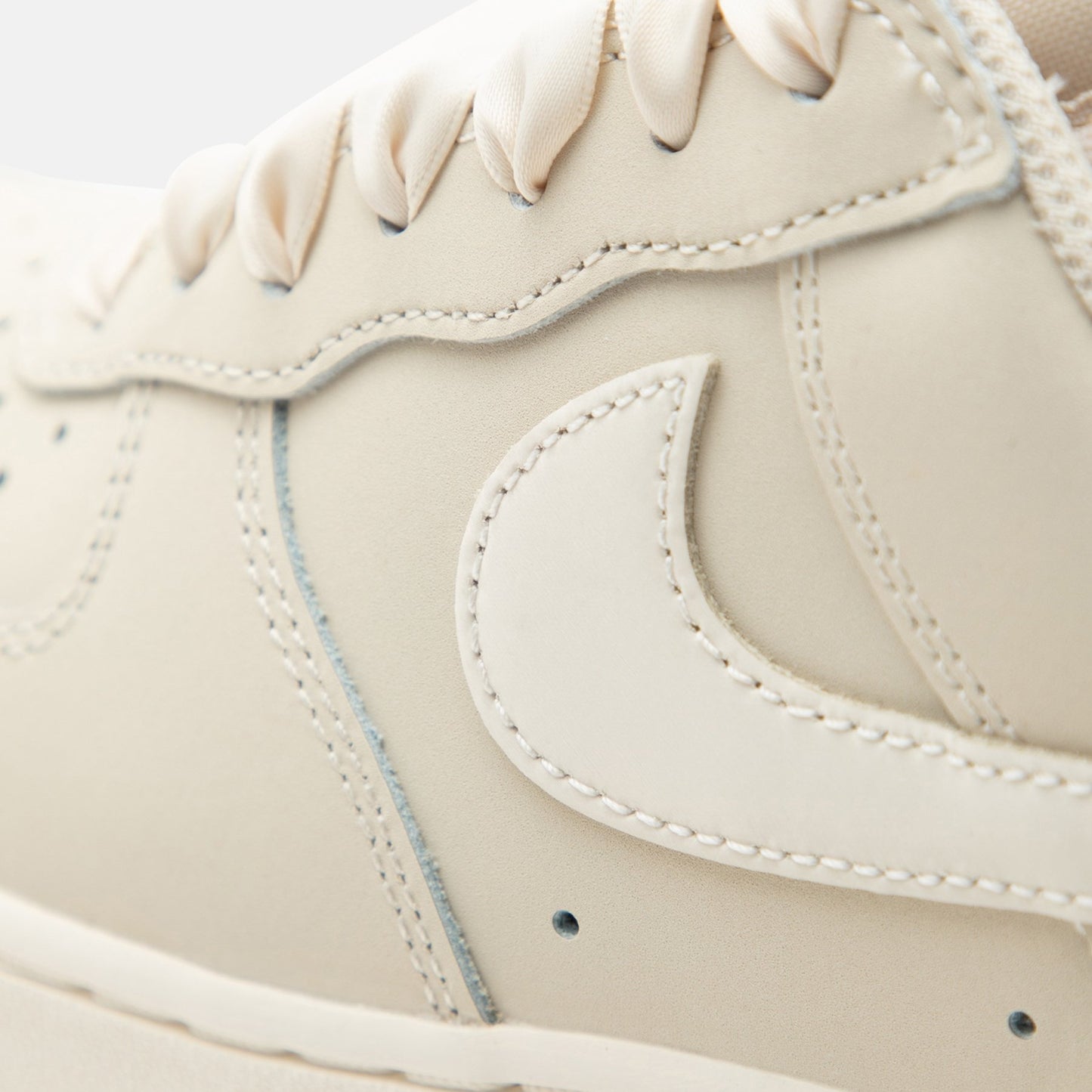 Nike Air Force 1 Low Retro Premium - Women's - Oatmeal Pale Ivory