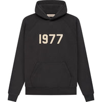 Fear of God Essentials 1977 Hoodie - Unisex - Iron Black