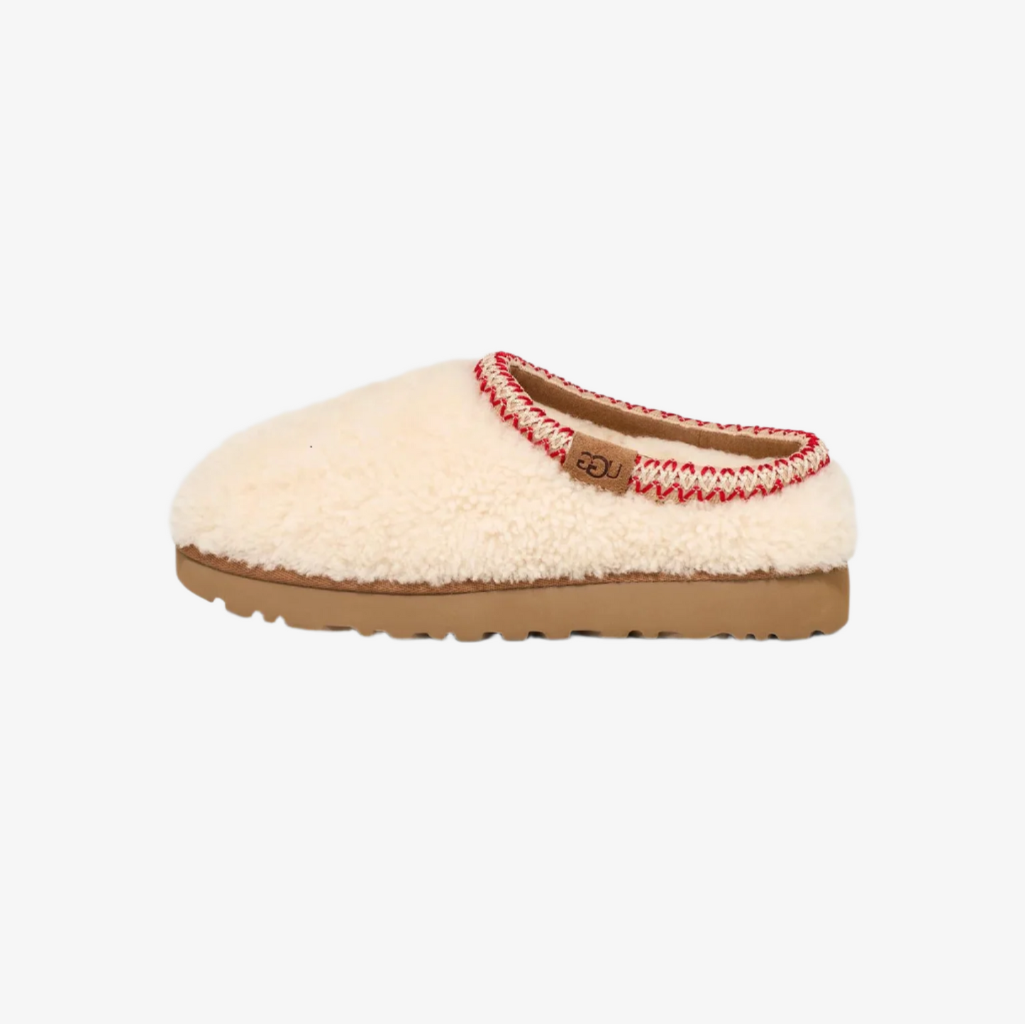 UGG Tasman Maxi Curly Sloffen - Dames - Naturel