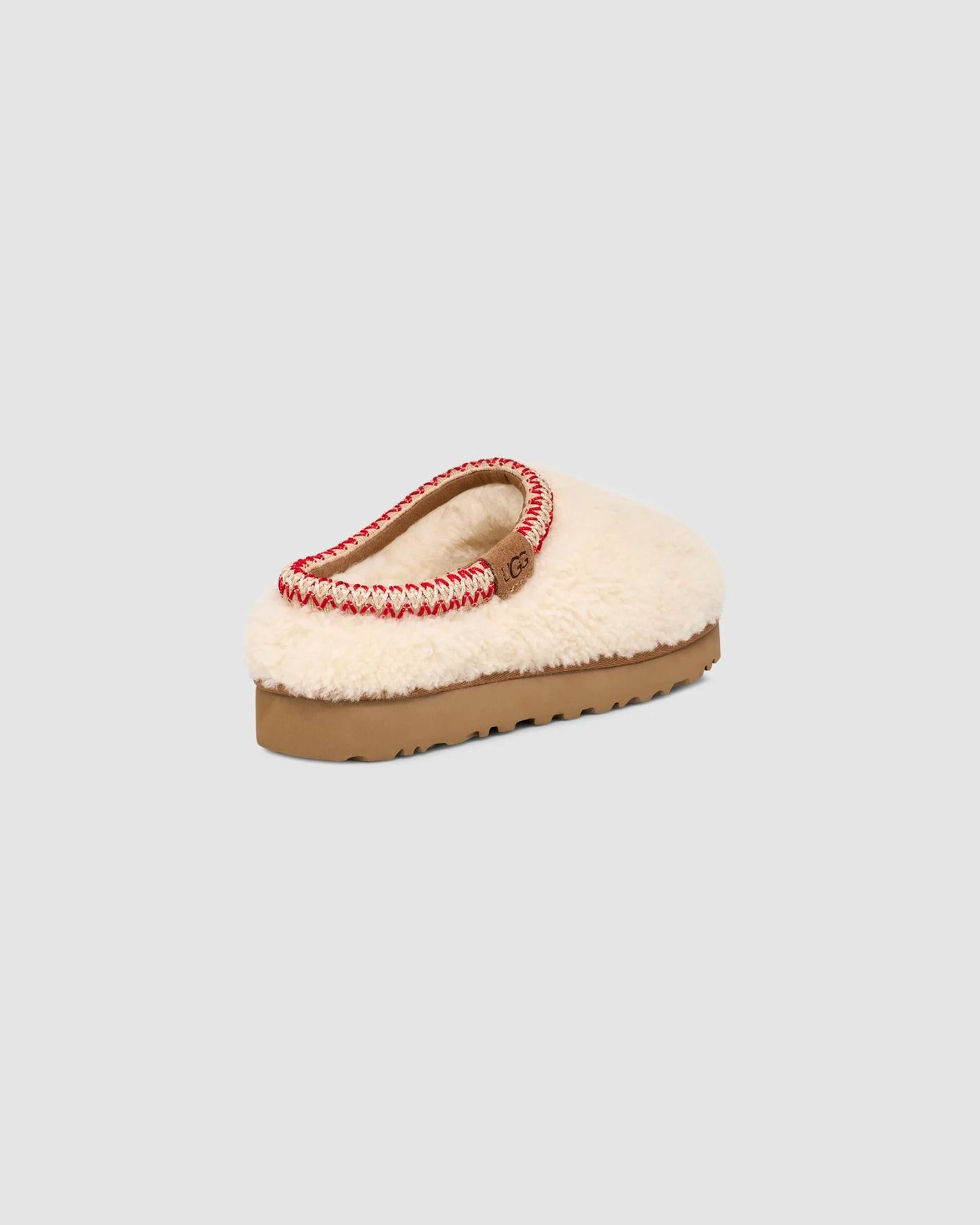 UGG Pantoufle Tasman Maxi Curly - Femme - Naturel