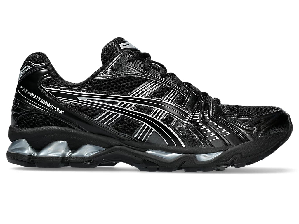 Asics Gel-Kayano 14 - Unisex - Black Pure Silver