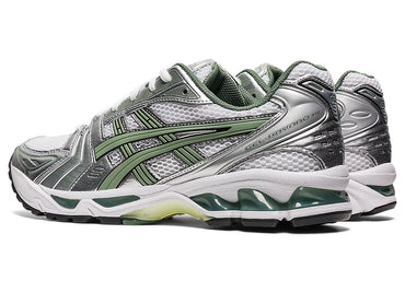Asics Gel-Kayano 14 - Unisex - Wit Pure Silver Slate Grey