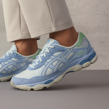 ASICS Gel-NYC - Unisex - Airy Blauw Stone Wash