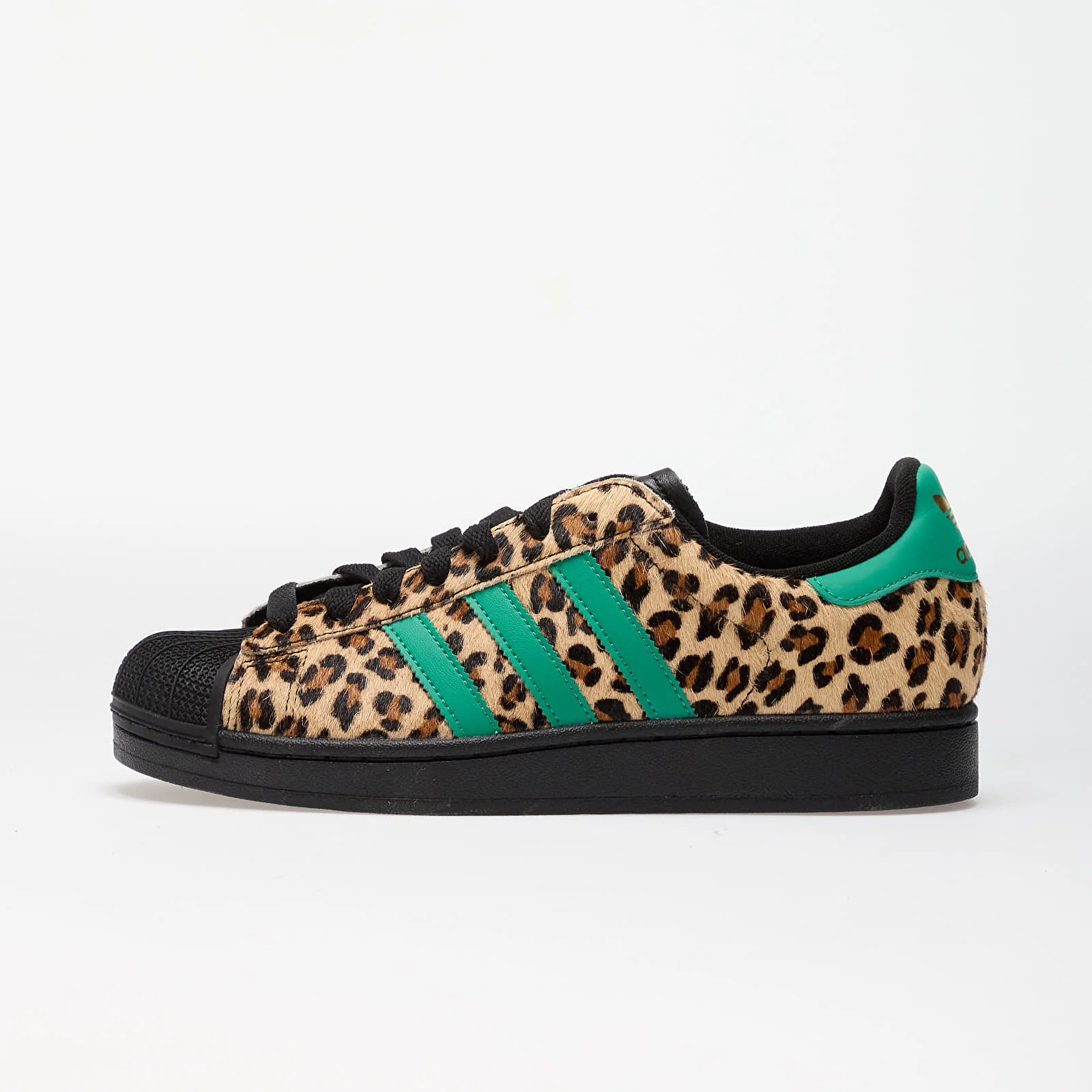 adidas Superstar II - Unisex - Leopard Black Green