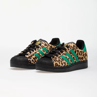adidas Superstar II - Unisex - Leopard Black Green