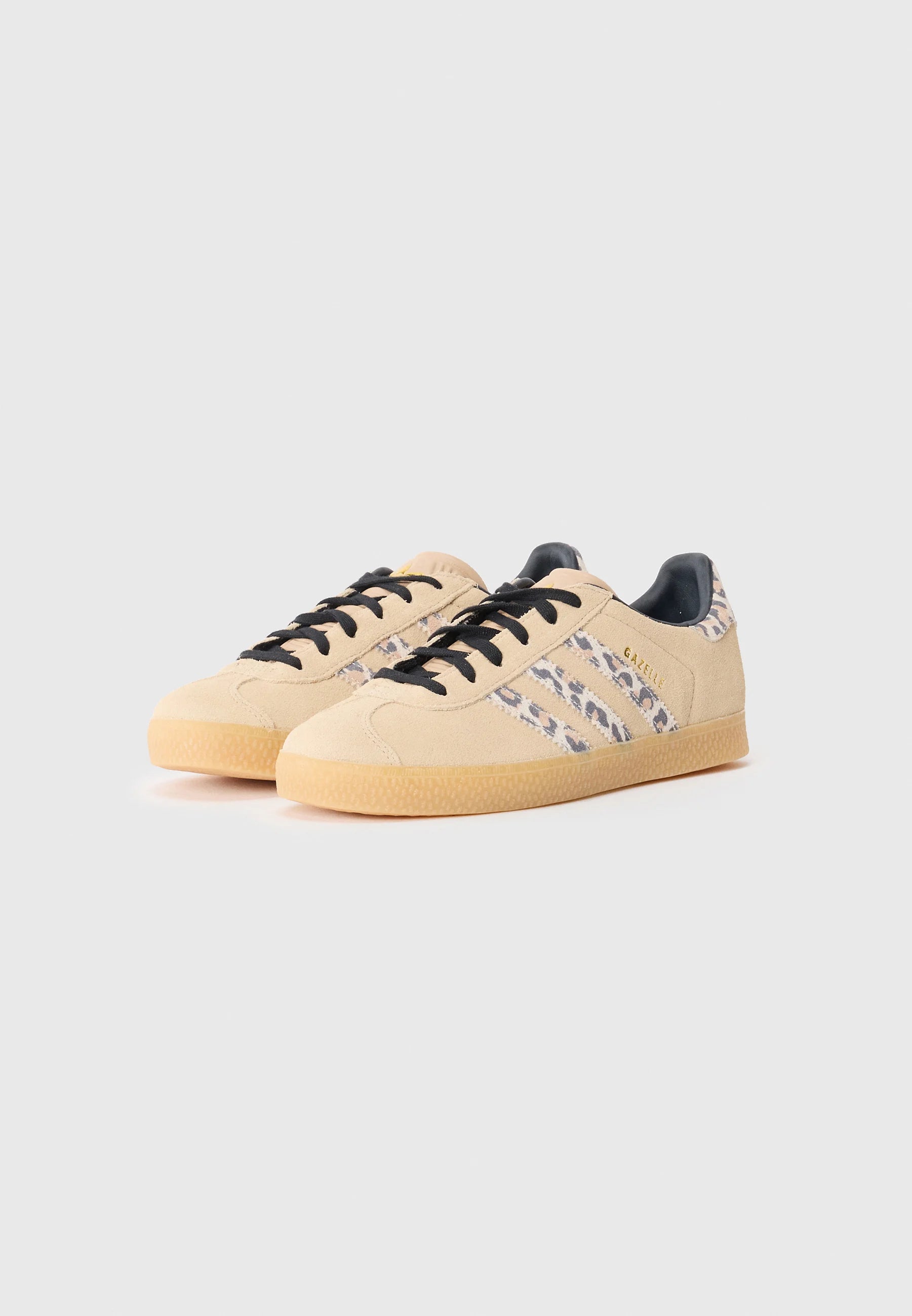 adidas Gazelle - GS - Magic Beige Wonder White Gum Sneaxx adidas Gazelle - GS - Magic Beige Wonder White Gum Sneaxx