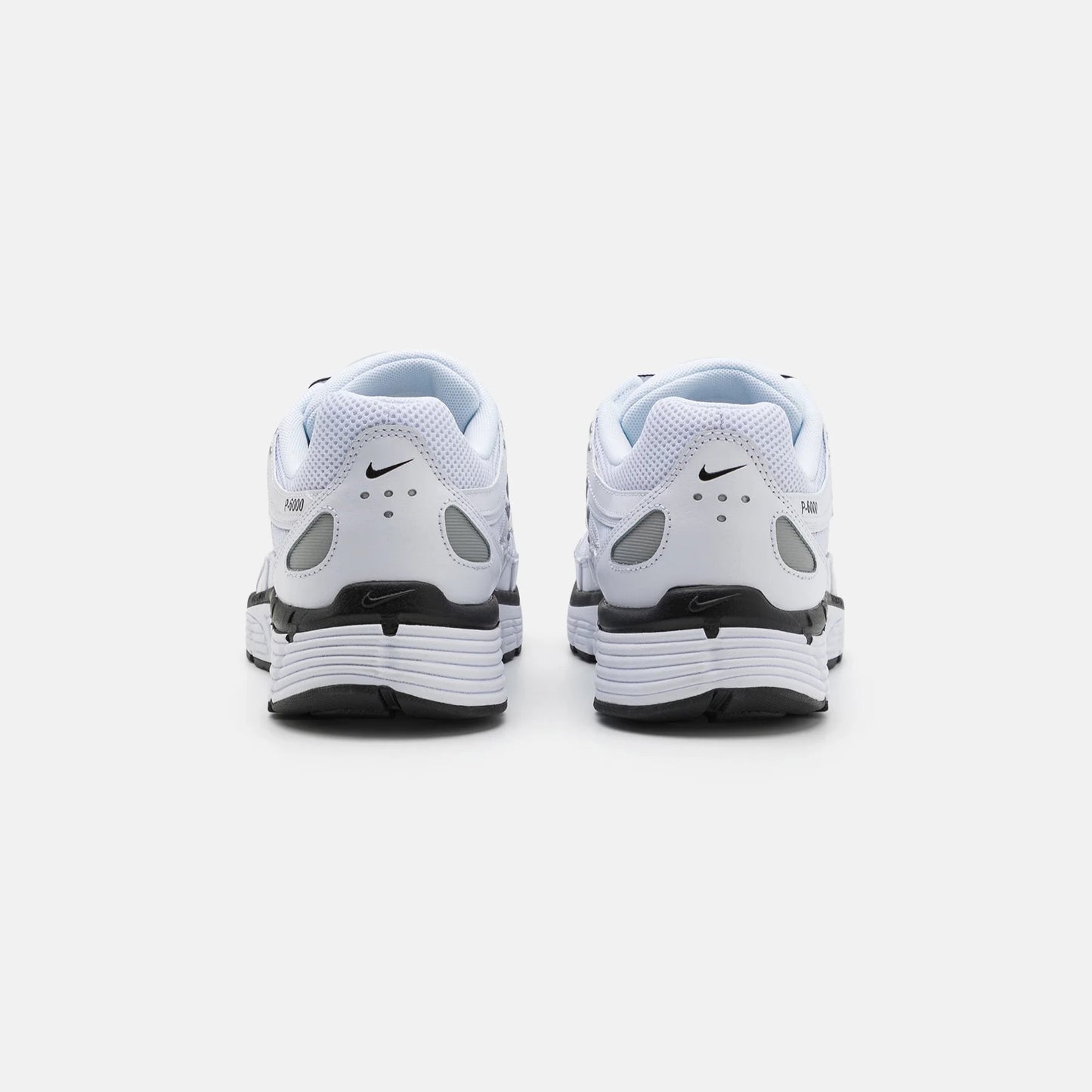 Nike P-6000 - Unisex - White Metallic Silver Black