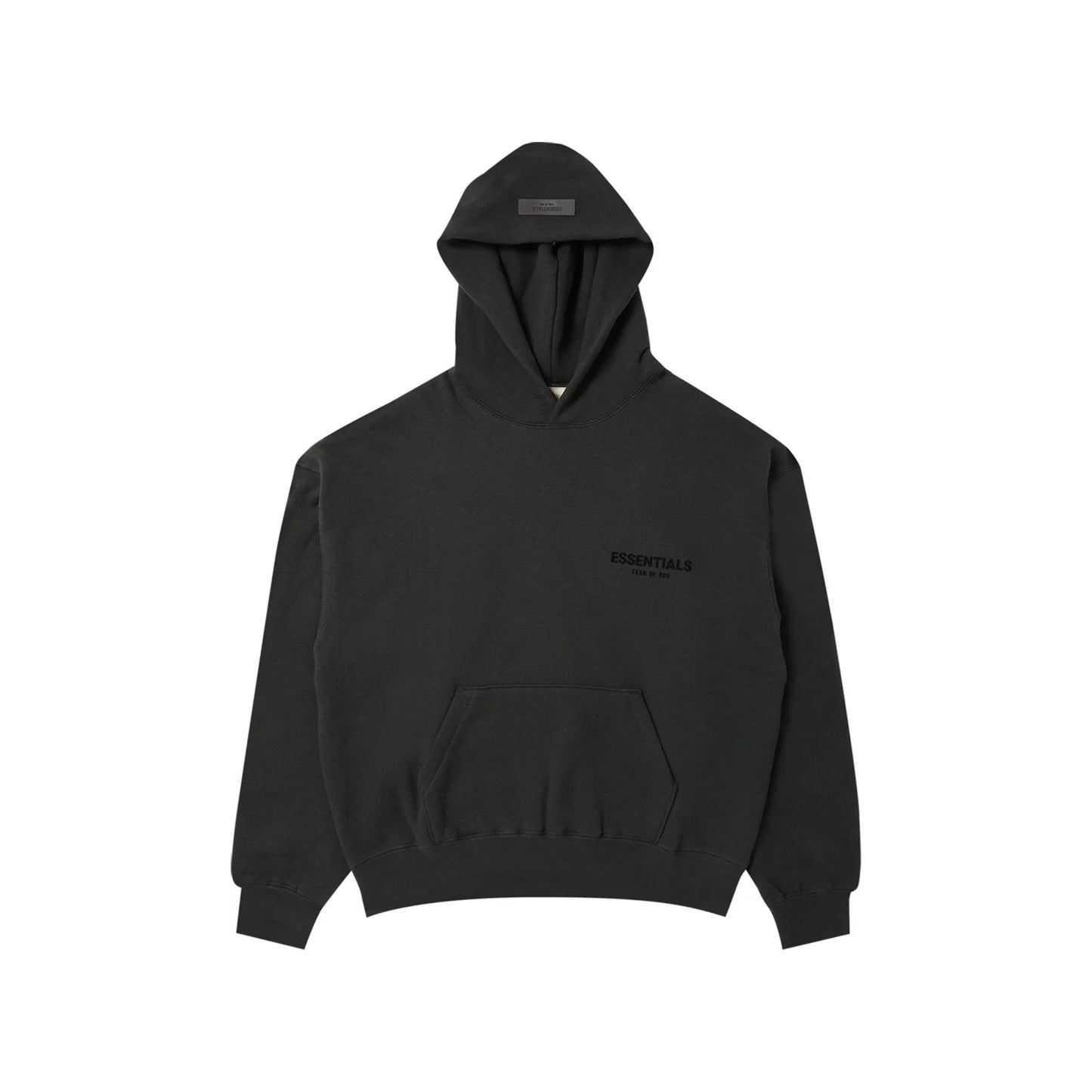 Fear of God Essentials Pullover Chest Logo Hoodie - Unisex - Stretch Limo/Black