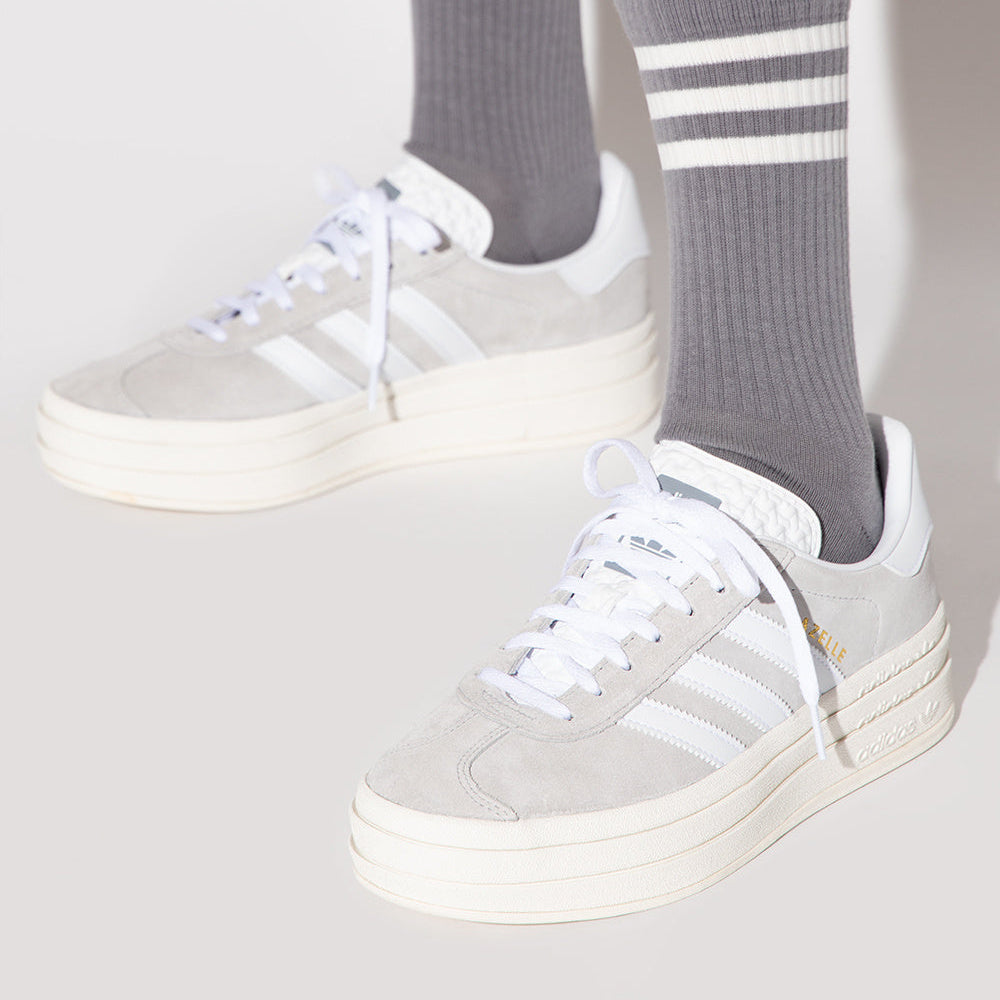 adidas Gazelle Bold - Femme - Grey Blanc
