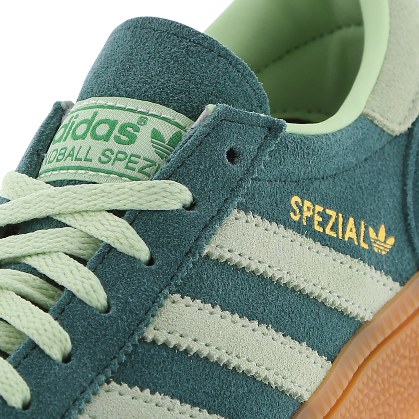 adidas Handball Spezial - Women's - Collegiate Green Semi Green Spark