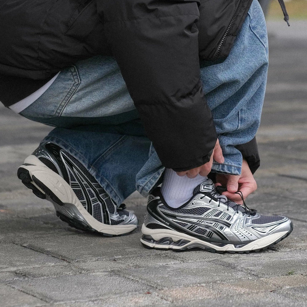 Asics Gel-Kayano 14 - Unisex - Unlimited Pack Carrier Grey – Sneaxx Asics Gel-Kayano 14 - Unisex - Unlimited Pack Carrier Grey – Sneaxx