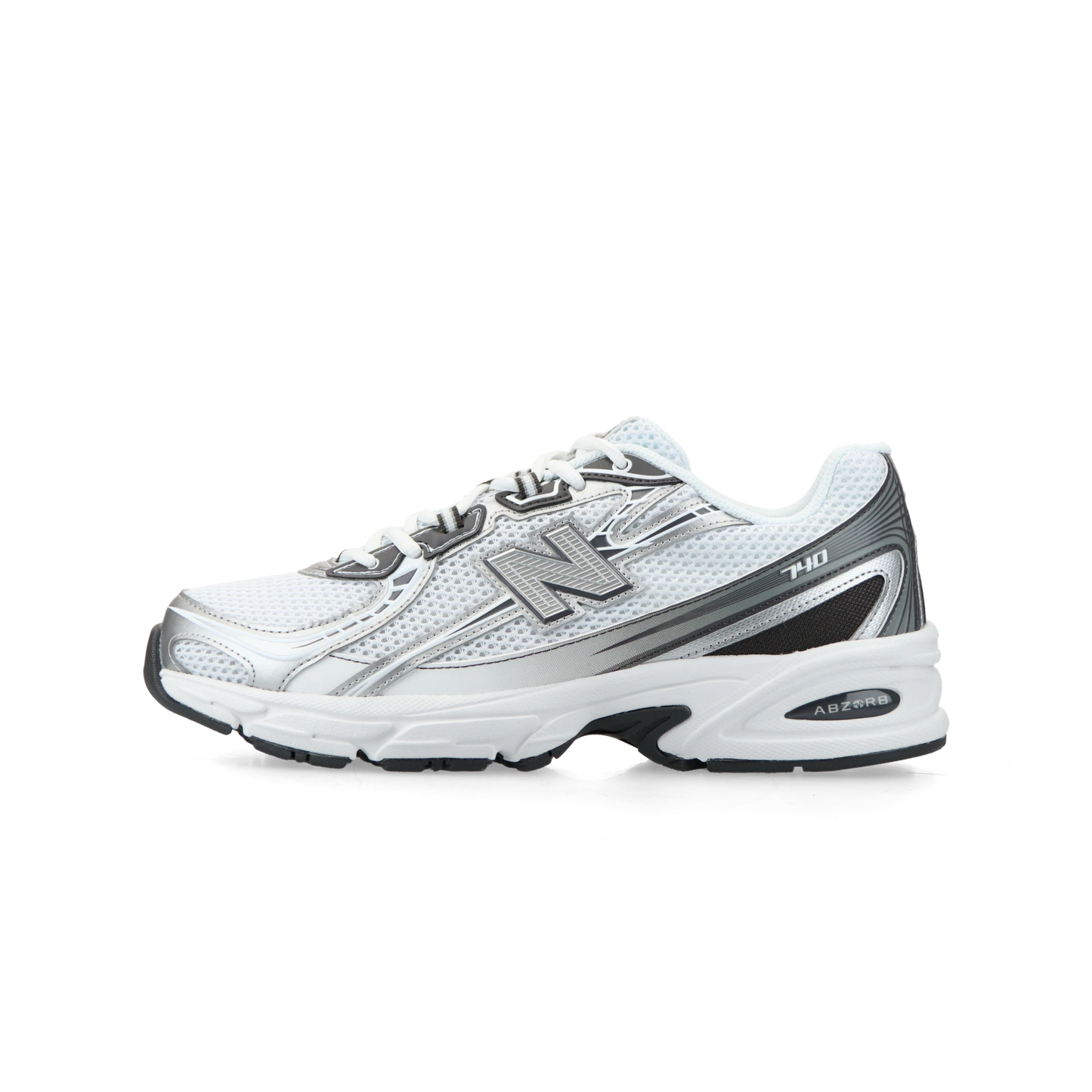 New Balance 740 - Unisex - White Silver