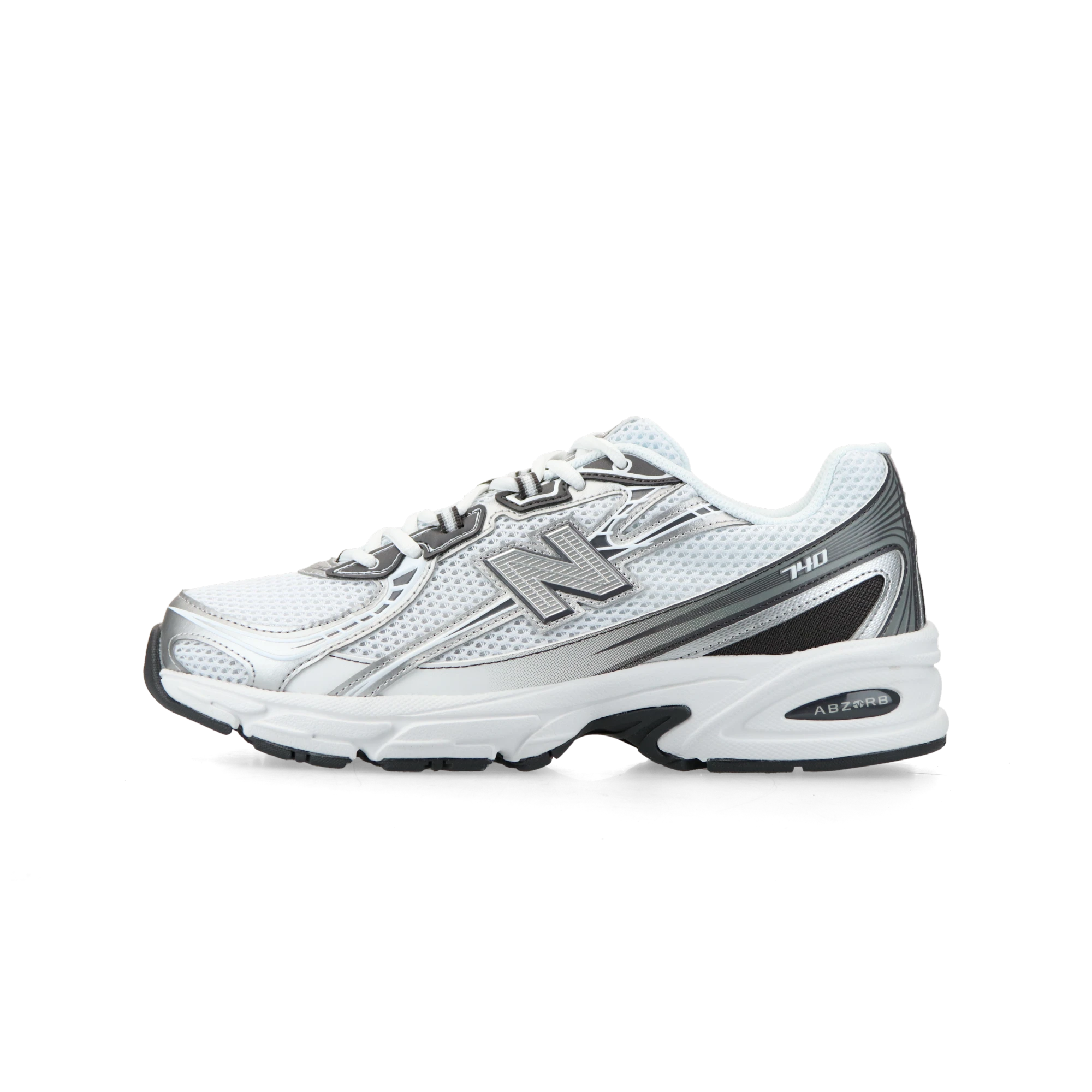 New Balance 740 - Unisex - White Silver