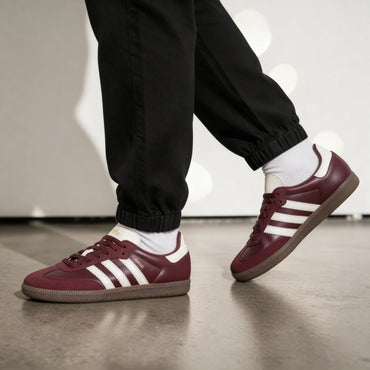adidas Samba OG - Dames - Maroon Off Wit Gum