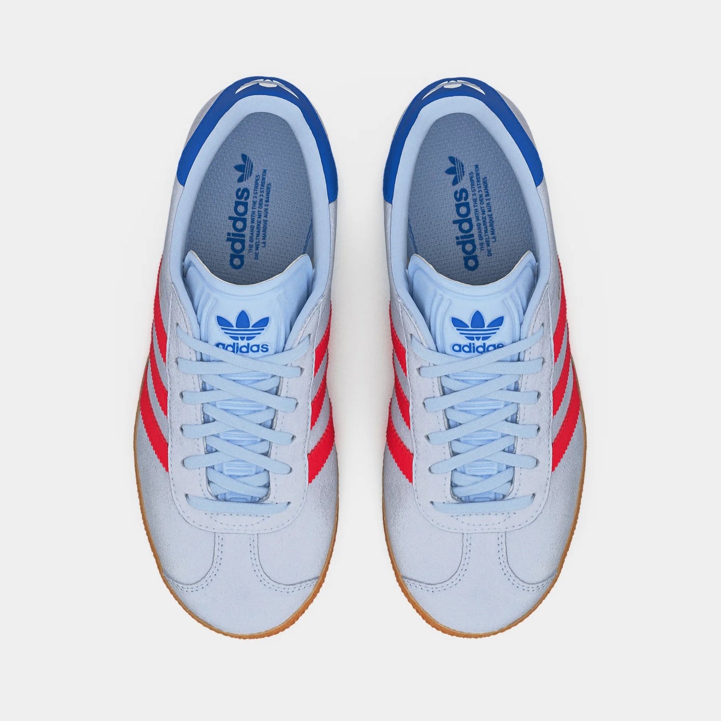 adidas Gazelle - GS - Crystal Sky Semi Lucid Red Bluebird