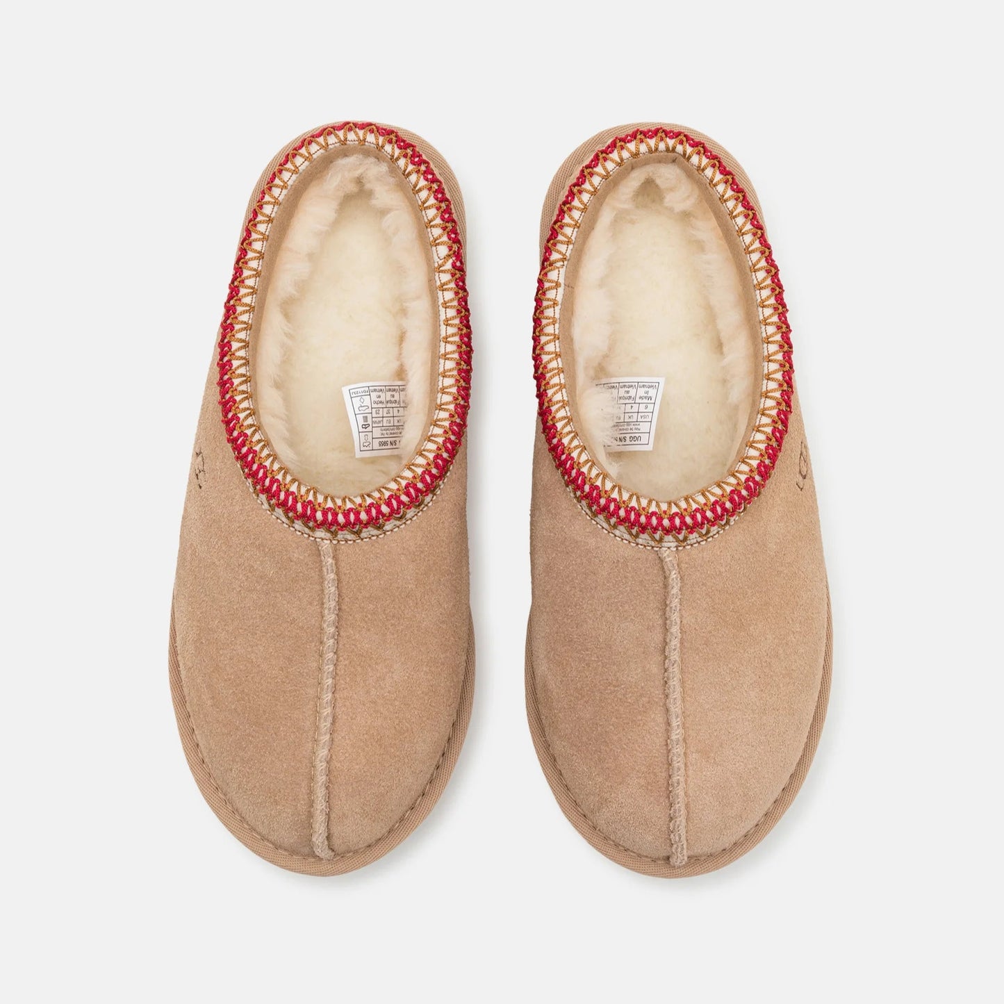 UGG Tasman Slipper - Women's - Sand Dark Cherry